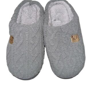 Grey slippers size 36-37 size 6 US